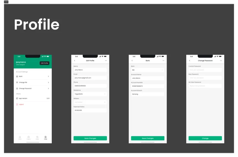 Developer profile