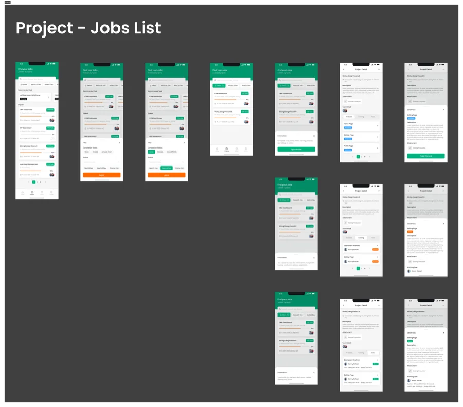 Browse projects