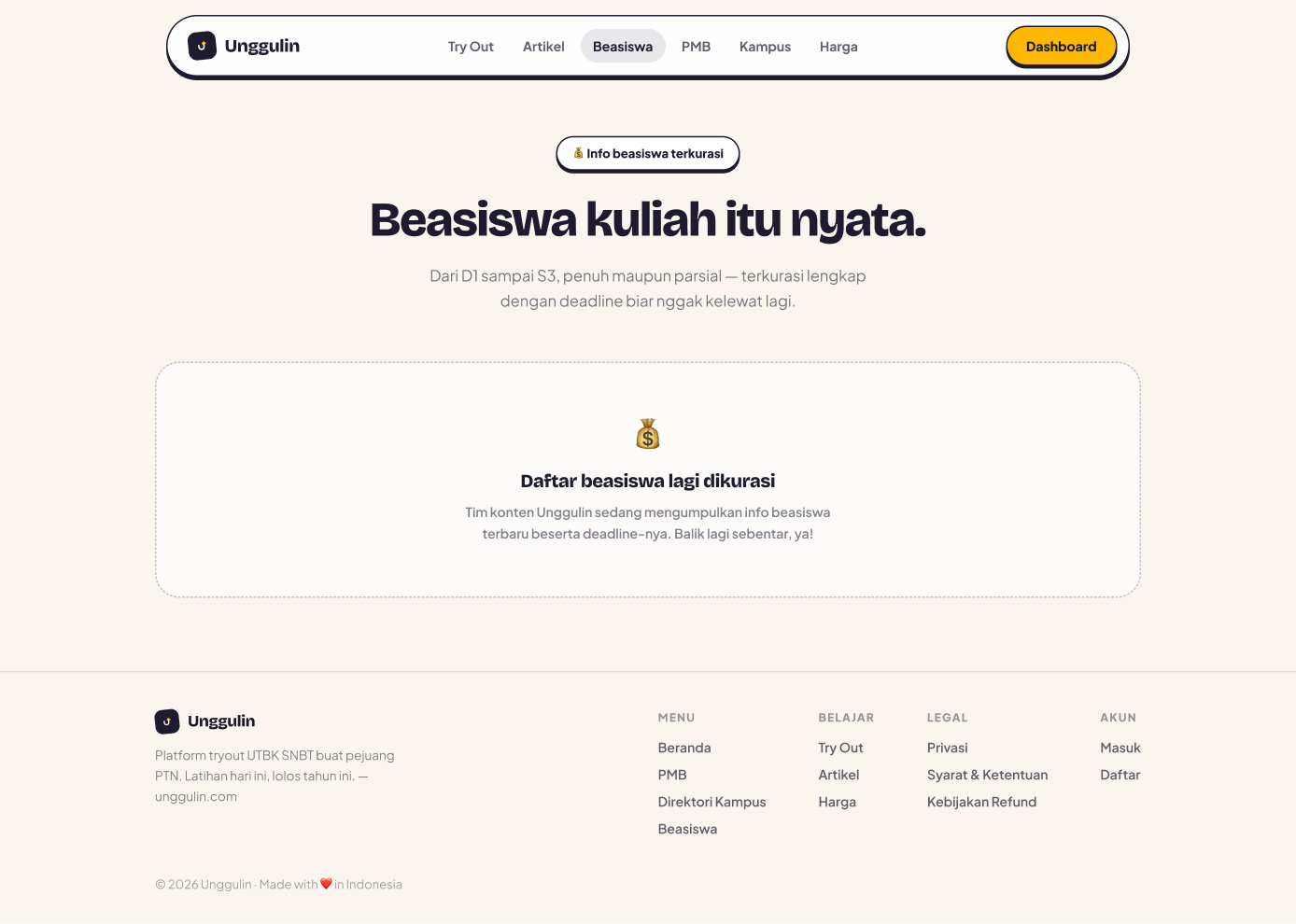 Scholarship directory
